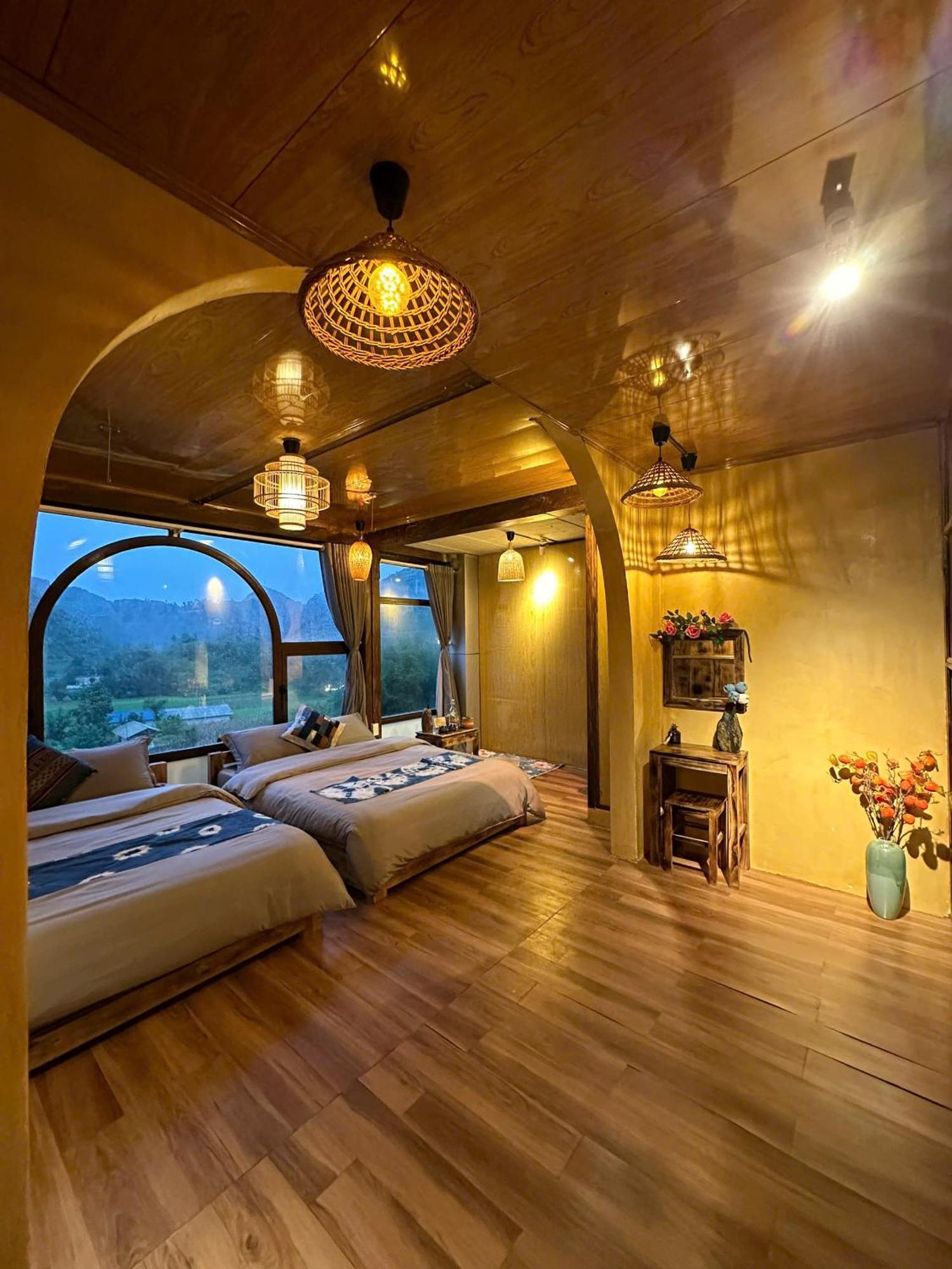 Khoi Homestay And Restaurant Loung Co Zewnętrze zdjęcie