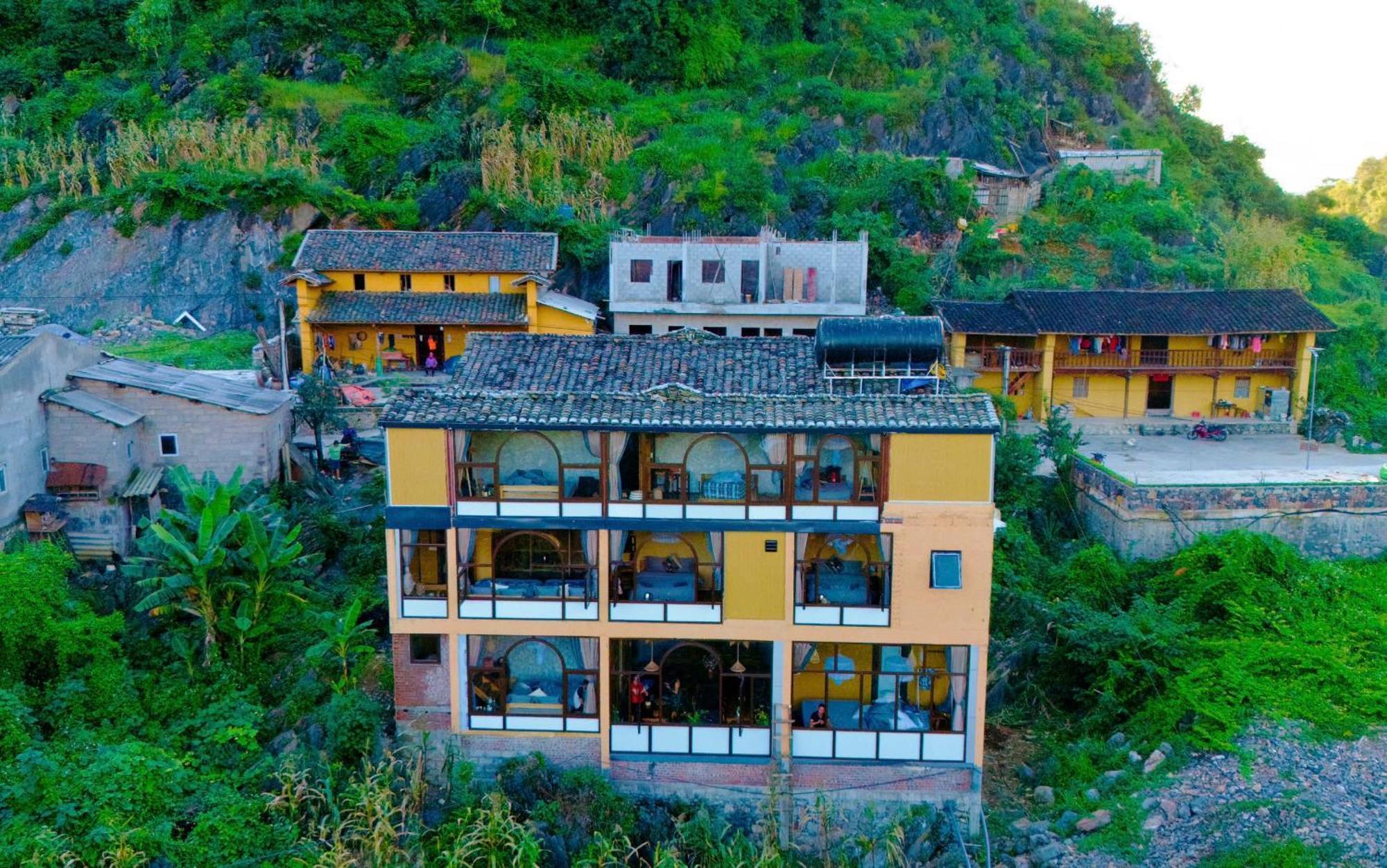 Khoi Homestay And Restaurant Loung Co Zewnętrze zdjęcie
